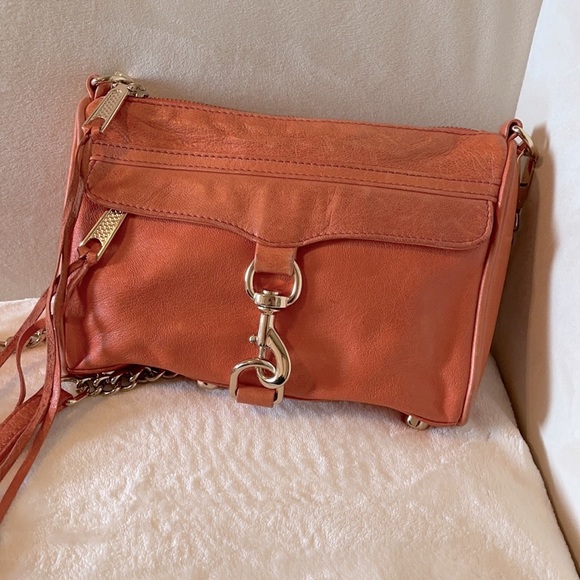 Rebecca Minkoff Mini Mac Leather Crossbody Bag - Picture 2 of 10